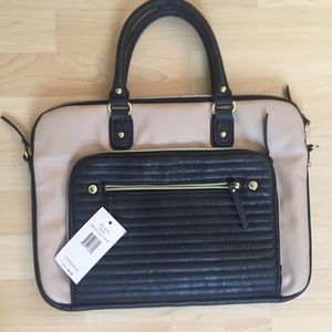 Steve Madden Faux Leather Laptop Bag